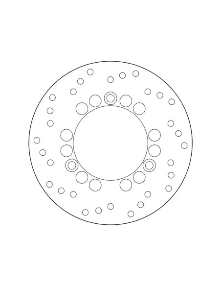 Disque de frein avant fixe Brembo Oro SUZUKI