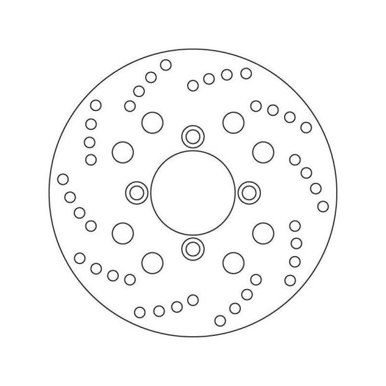 Disque de frein arrière fixe Brembo Oro SUZUKI