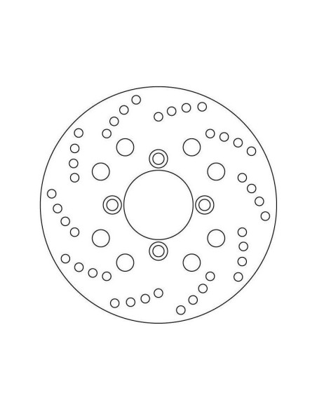 Disque de frein arrière fixe Brembo Oro SUZUKI