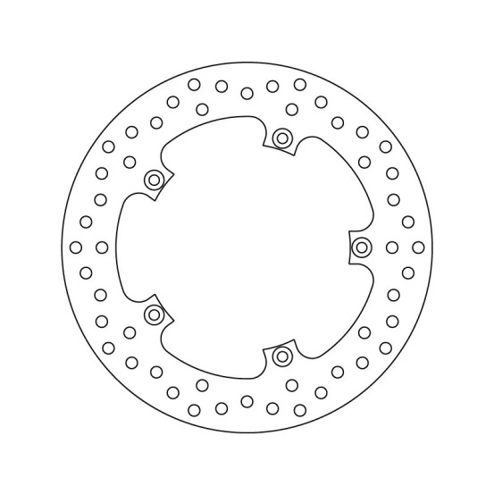 Disque de frein arrière fixe Brembo Oro PEUGEOT