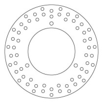 Disque de frein arrière fixe Brembo Oro YAMAHA 2