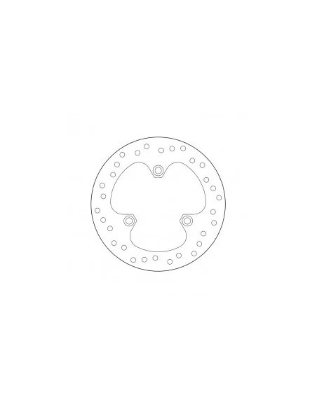 Disque de frein avant fixe Brembo Oro HONDA