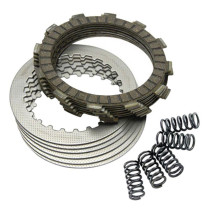 Kit disques d'embrayage garnis + disques lisses + ressorts EBC - SRK Aramid Fiber - SUZUKI