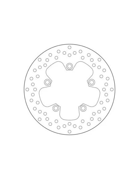 Disque de frein arrière fixe Brembo Oro YAMAHA