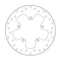 Disque de frein arrière fixe Brembo Oro MALAGUTI 2