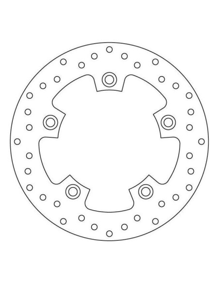 Disque de frein arrière fixe Brembo Oro KYMCO