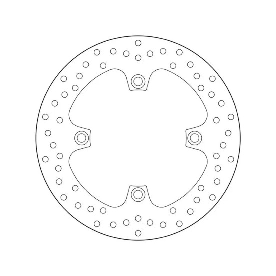 Disque de frein arrière fixe Brembo Oro SUZUKI