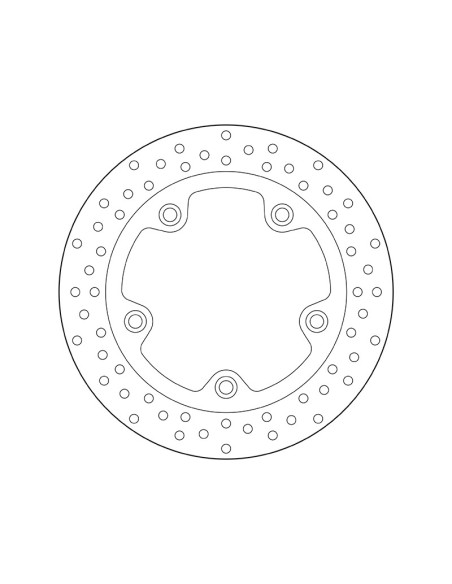 Disque de frein avant fixe Brembo Oro SYM
