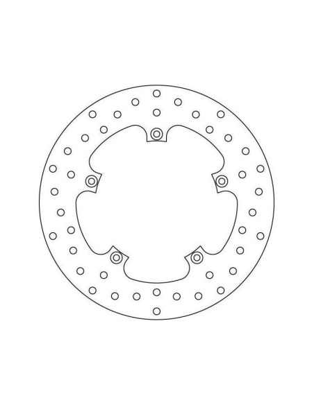 Disque de frein arrière fixe Brembo Oro PEUGEOT