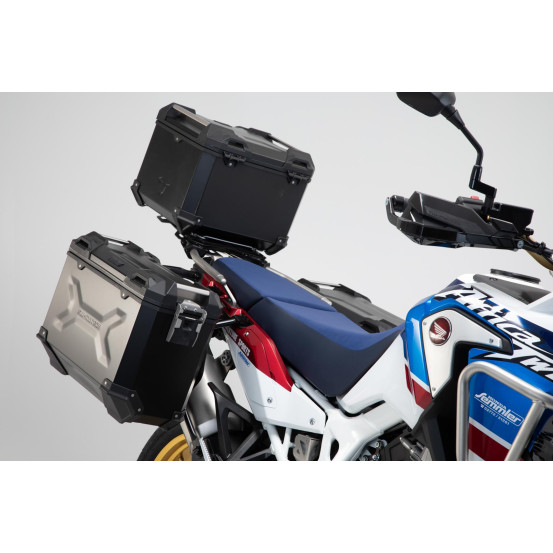 Kit bagagerie SW-MOTECH Aventure HONDA CRF 1000 L Africa Twin 2018 Gris
