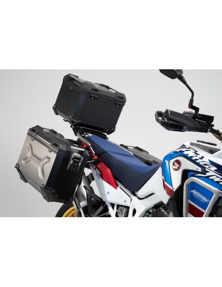 Kit bagagerie SW-MOTECH Aventure HONDA CRF 1000 L Africa Twin 2018 Gris