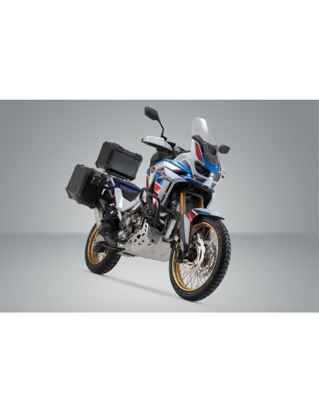 Kit bagagerie SW-MOTECH Aventure HONDA CRF 1000 L Africa Twin Adventure Sports 2018 Gris