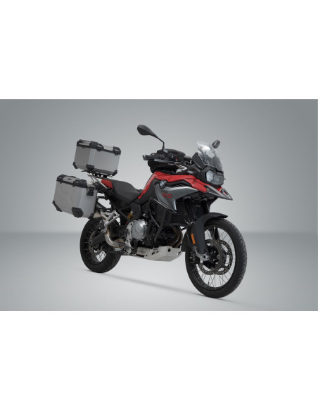 Kit bagagerie SW-MOTECH Aventure BMW F 750 GS - F 850 GS 2017-2020 Gris Rack plastique