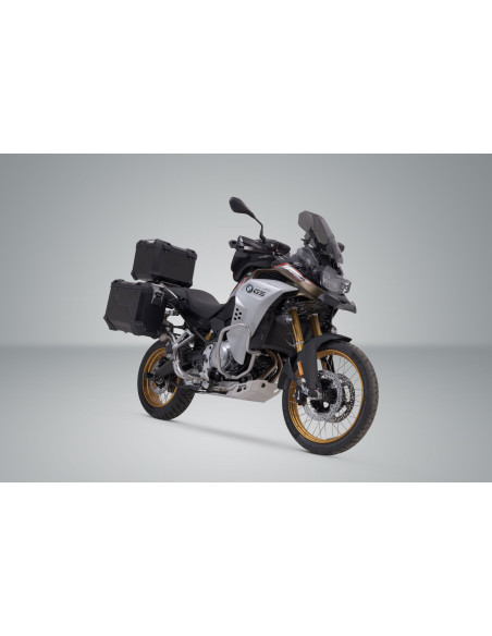 Kit bagagerie SW-MOTECH Aventure BMW F 750 GS - F 850 GS 2017-2020 - F 850 GS Adventure 2020 Gris Rack acier