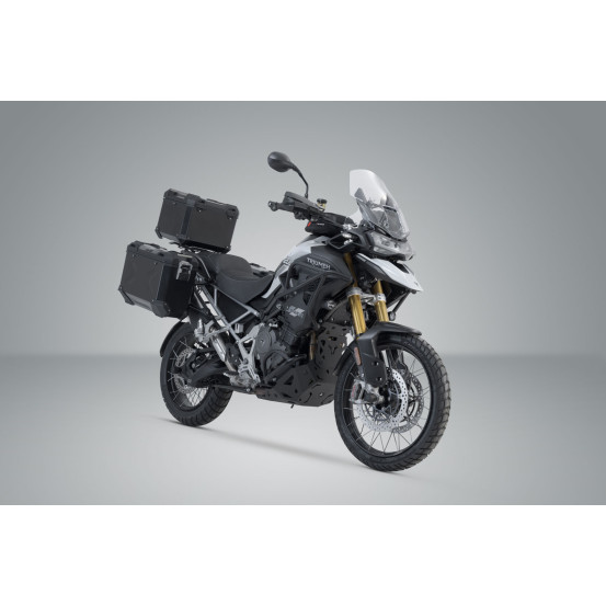 Kit bagagerie SW-MOTECH Aventure TRIUMPH Tiger 1200 2011-2017 Gris