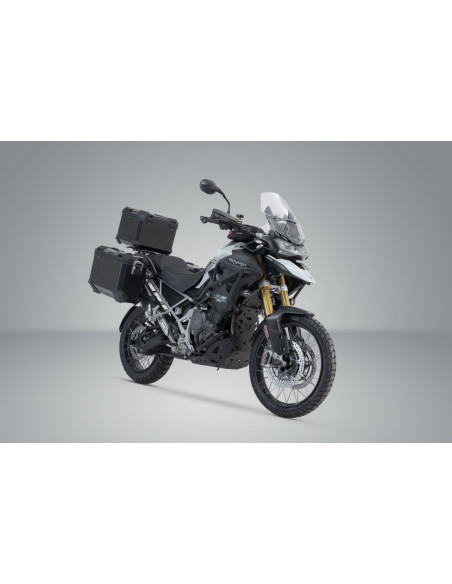 Kit bagagerie SW-MOTECH Aventure TRIUMPH Tiger 1200 2011-2017 Gris