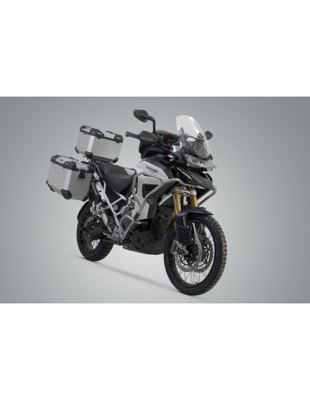 Kit bagagerie SW-MOTECH Aventure TRIUMPH Tiger 1200 GT Explorer - Rally Explorer 2022 - Noir