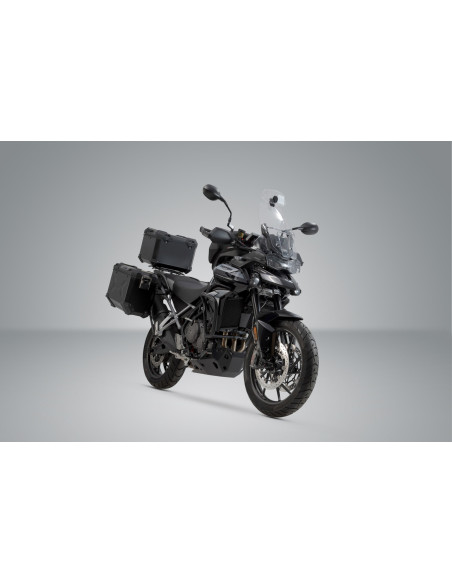 Kit bagagerie SW-MOTECH Aventure TRIUMPH Tiger 1200 GT Explorer - Rally Explorer 2022 - Gris