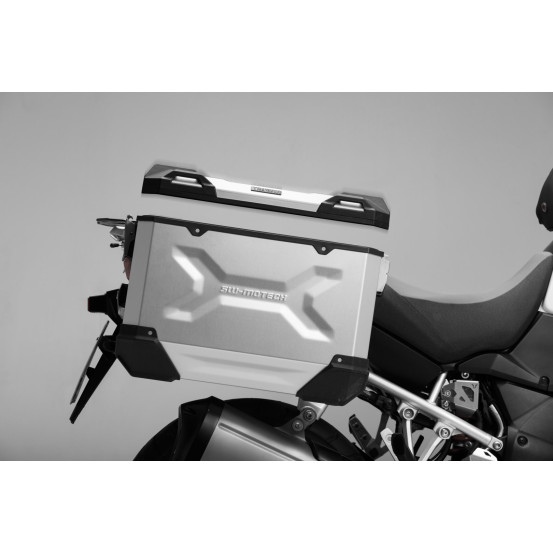Top case SW-MOTECH TRAX ADV 38 Litres Gris