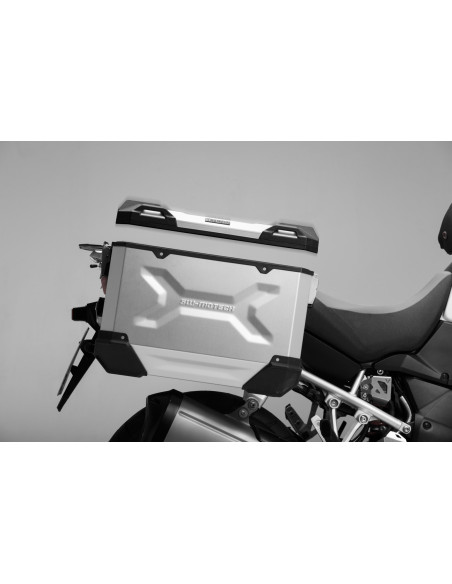 Top case SW-MOTECH TRAX ADV 38 Litres Gris