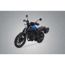 Sacoche latérale gauche SW-MOTECH SLC Legend Gear LC 13,5 Litres avec support HONDA 500 CL 2022 2