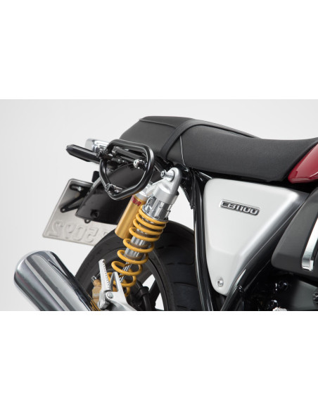 Sacoche latérale gauche SW-MOTECH SLC Legend Gear LC Black Edition 13,5 Litres avec support HONDA 500 CL 2022