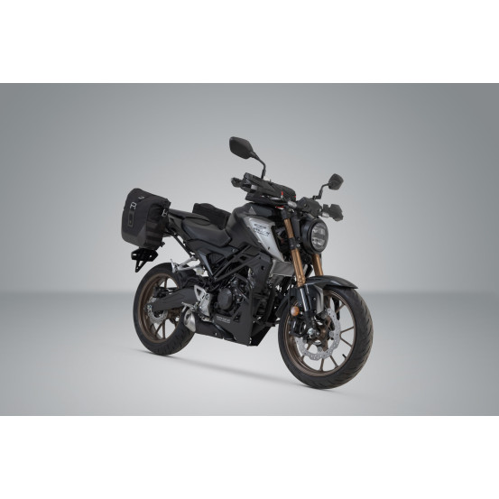 Valises latérales SW-MOTECH SLC Urban ABS 16,5 Litres x2 avec supports HONDA CB 1000 R 2018-2020
