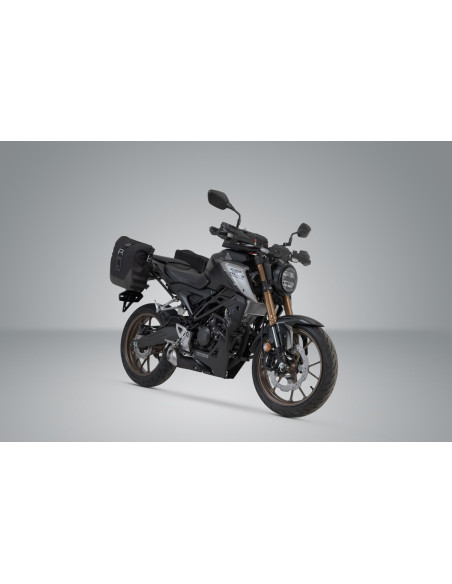 Valises latérales SW-MOTECH SLC Urban ABS 16,5 Litres x2 avec supports HONDA CB 1000 R 2018-2020