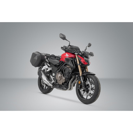 Valises latérales SW-MOTECH SLC Urban ABS 16,5 Litres avec support x2 HONDA CB 650 R 2018-2020 - CBR 650 R 2018-2020