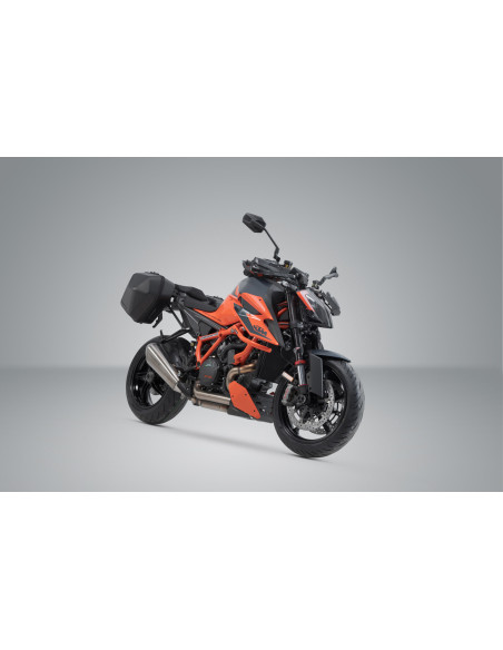 Valises latérales SW-MOTECH SLC Urban ABS 16,5 Litres avec support x2 KTM 125 Duke 2017 - 2021 - 390 Duke 2017