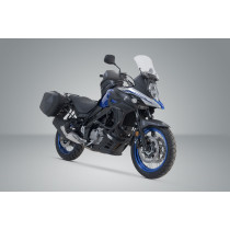 Sacoches latérales SW-MOTECH SLC Legend Gear LC2 13,5 Litres Black Edition avec supports x2 SUZUKI DL 650 V-Strom/XT 2016 2