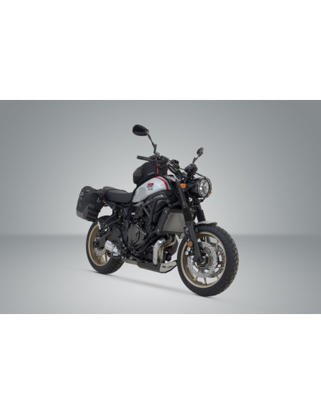 Sacoche latérale SW-MOTECH SLC Legend Gear LC2 gauche 13,5 Litres avec support YAMAHA XSR900 Abarth 2017