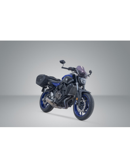 Sacoches cavalières SW-MOTECH PRO Blaze 15-20 Litres avec supports x2 YAMAHA MT-09 2013 - 2016