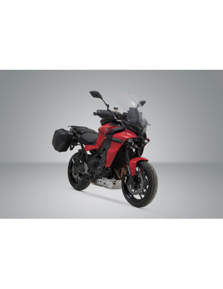 Sacoches latérales SW-MOTECH SLC Legend Gear LC2 13,5 Litres Black Edition avec supports x2 YAMAHA SCR 950 2016