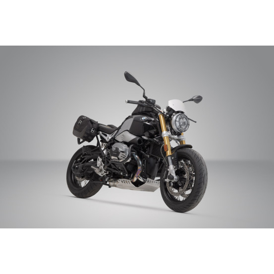 Sacoches latérales SW-MOTECH SLC Legend Gear LC1 9,8 Litres avec supports x2 BMW R nine T 2014-2020 - Pure - Urban G/S 2016-2…