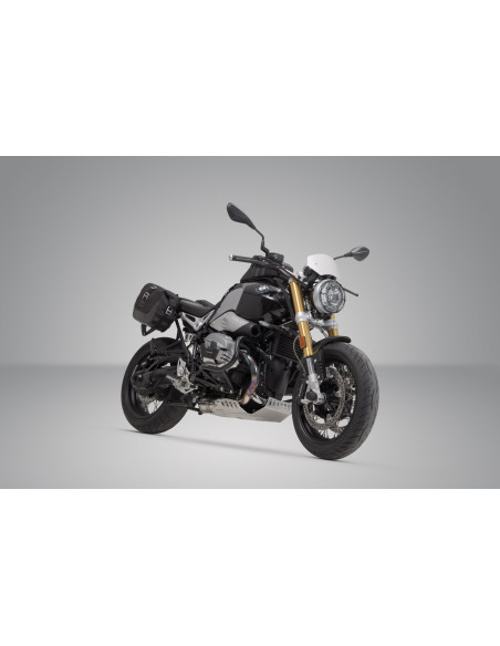 Sacoches latérales SW-MOTECH SLC Legend Gear LC1 9,8 Litres avec supports x2 BMW R nine T 2014-2020 - Pure - Urban G/S 2016-2…