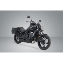 Sacoches latérales SW-MOTECH SLC Legend Gear LC2 13,5 Litres avec supports x2 KAWASAKI Vulcan S 2016 2