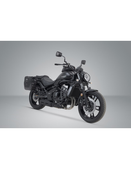 Sacoches latérales SW-MOTECH SLC Legend Gear LC2 13,5 Litres avec supports x2 KAWASAKI Vulcan S 2016