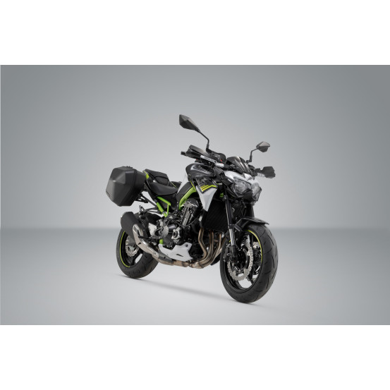 Valises latérales SW-MOTECH SLC Urban ABS 16,5 Litres avec support x2 KAWASAKI Z 650 - Ninja 650 2016 - 2022