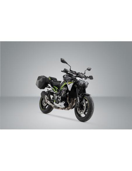 Valises latérales SW-MOTECH SLC Urban ABS 16,5 Litres avec support x2 KAWASAKI Z 650 - Ninja 650 2016 - 2022