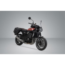 Sacoches latérales SW-MOTECH SLC Legend Gear LC2 13,5 Litres Black Edition avec supports x2 KAWASAKI Z 900 RS SE 2021 2