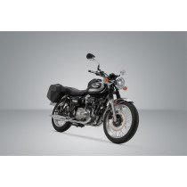 Sacoches latérales SW-MOTECH SLC Legend Gear LC2 13,5 Litres Black Edition avec supports x2 KAWASAKI W 800 - Cafe - Street 2018 2