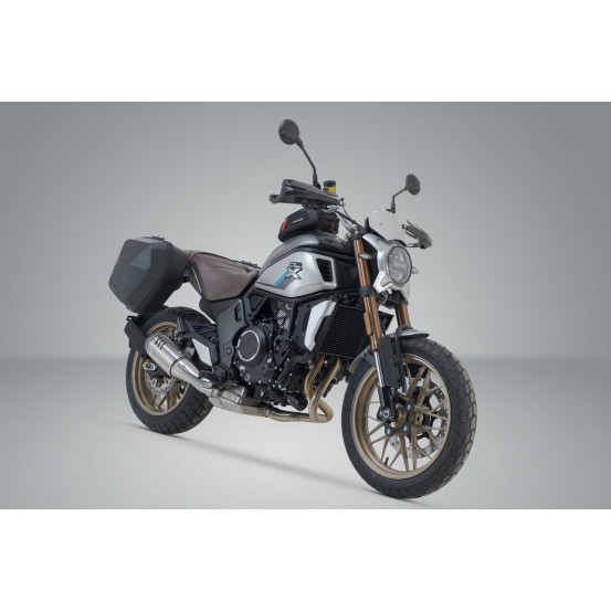 Sacoches latérales SW-MOTECH SLC Legend Gear LC2 13,5 Litres Black Edition avec supports x2 CF MOTO 700 CL-X Heritage 2022