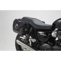 Sacoches latérales SW-MOTECH SLC Legend Gear LC1 9,8 Litres avec supports x2 TRIUMPH Street Twin 2016-2021 2