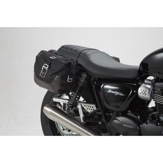Sacoches latérales SW-MOTECH SLC Legend Gear LC1 9,8 Litres avec supports x2 TRIUMPH Street Twin 2016-2021
