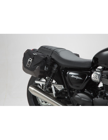 Sacoches latérales SW-MOTECH SLC Legend Gear LC1 9,8 Litres avec supports x2 TRIUMPH Street Twin 2016-2021