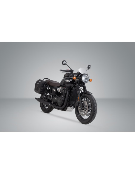 Sacoches latérales SW-MOTECH SLC Legend Gear LC2 13,5 Litres avec supports x2 TRIUMPH Bonneville T100 2016-2021 - T120 2015-2…