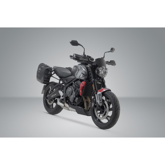 Valises latérales SW-MOTECH SLC Urban ABS 16,5 Litres avec support x2 TRIUMPH Thruxton 1200/R 2016-2019 - Thruxton TFC 2018