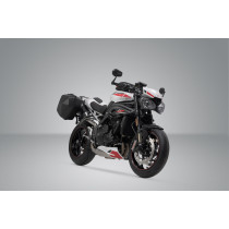Valises latérales SW-MOTECH SLC Urban ABS 16,5 Litres avec support x2 TRIUMPH 660 Trident 2021 2