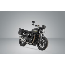 Sacoches latérales SW-MOTECH SLC Legend Gear LC2 13,5 Litres Black Edition avec supports x2 TRIUMPH Bonneville Speedmaster 20.. 2